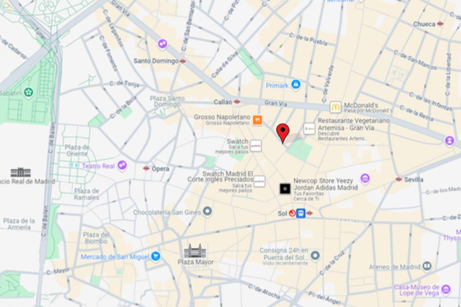 Nuevo Y Centrico Apt 7Px En Plena Plaza Del Carmen E2 Madrid Bagian luar foto